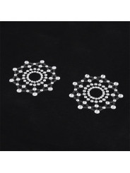 Pezoneras Copo de Nieve Blanco