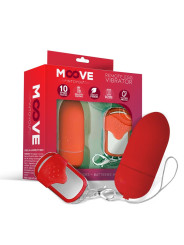 Huevo Vibrador con Control Remoto Rojo