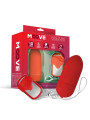 Huevo Vibrador con Control Remoto Rojo