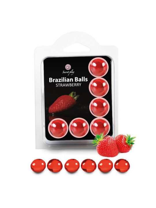 Brazilian Balls Set 6 Fresa