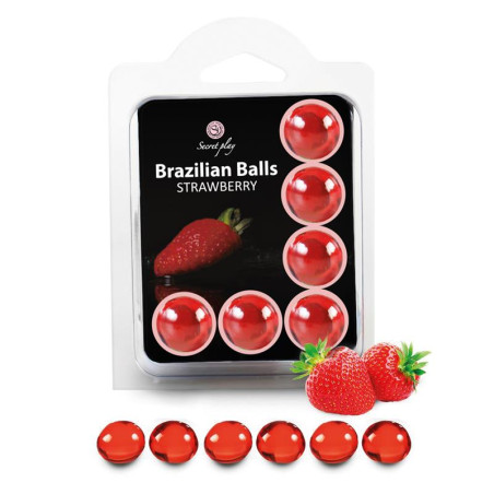 Brazilian Balls Set 6 Fresa