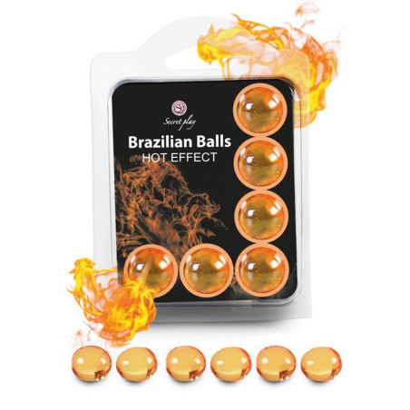 Brazilian Balls Set 6 Efecto Calor