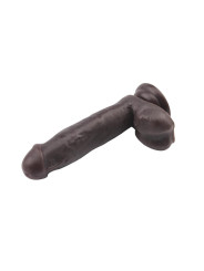 Dildo Dual Density Fashion Dude 17.8 x 4 cm Marron