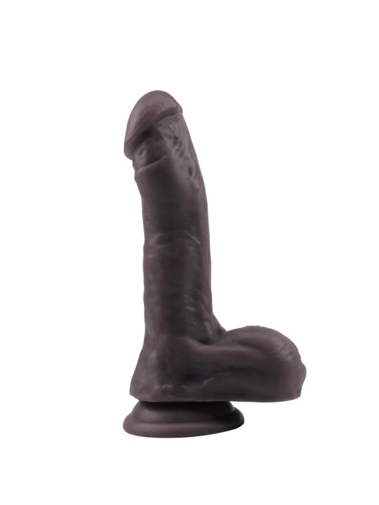 Dildo Dual Density Fashion Dude 20.5 x 4.5 cm Marron