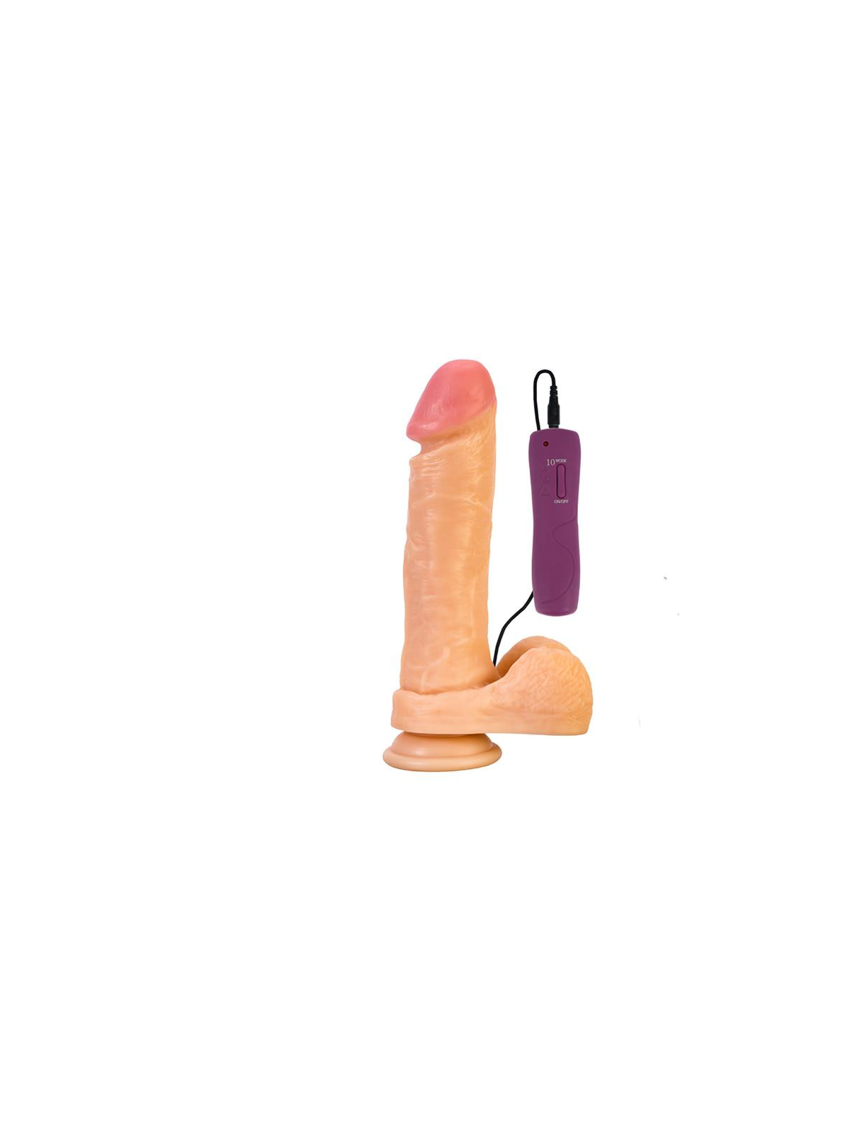 Vibrador Bruno Natural 22 cm