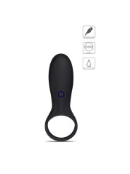 Anillo para el Pene iJoy Stamina Ring USB Negro