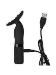 Estimulador O-Sensual Clit Jiggle USB Negro