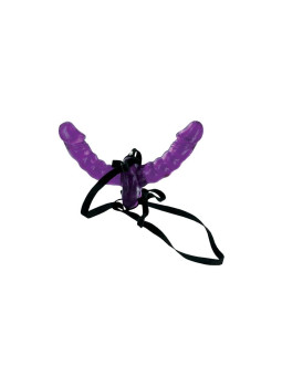 Arnés Doble 15 cm Púrpura