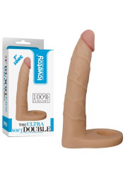 Dildo The Ultra Soft Double 7 Natural