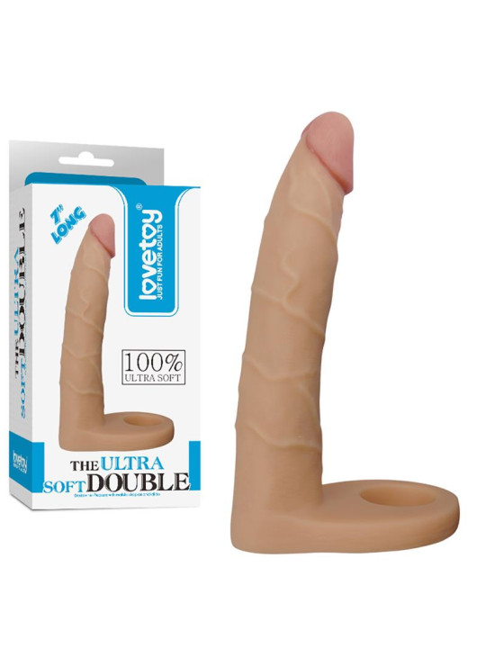 Dildo The Ultra Soft Double 7 Natural