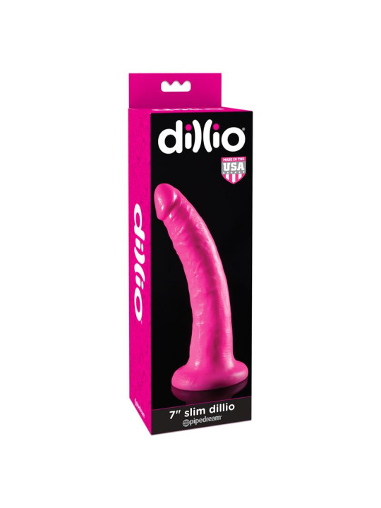 Dillio 17,8 cm Slim Dillio Rosa