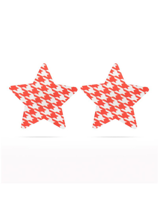 Pack Pezoneras Estrella Rojo y Negro