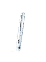 Dildo Doble Flawless Clear 12 Transparente