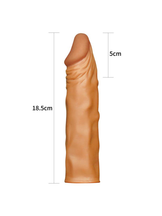 Funda para el Pene Add 2 Pleasure X Tender Marrón