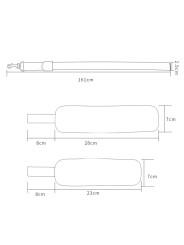 Restricciones de Cama Velcro Ajustable