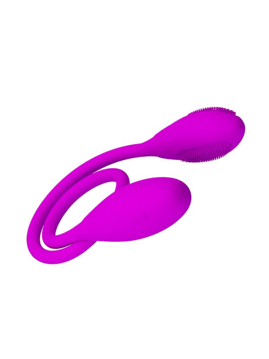 Pretty Love Huevos Vibradores Snaky Vibe Color Púrpura