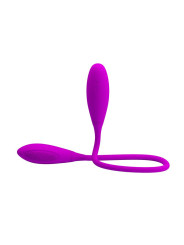 Pretty Love Huevos Vibradores Snaky Vibe Color Púrpura