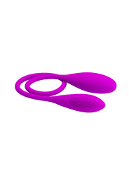 Pretty Love Huevos Vibradores Snaky Vibe Color Púrpura