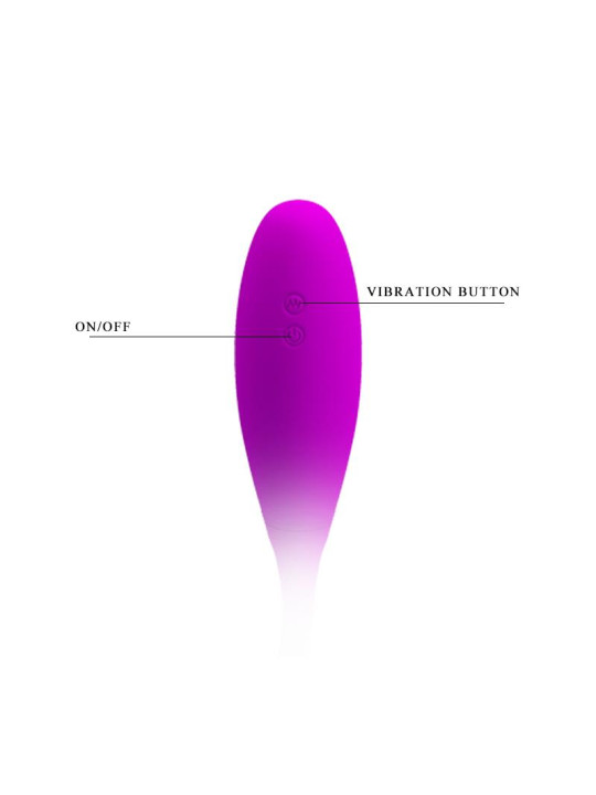 Pretty Love Huevos Vibradores Snaky Vibe Color Púrpura