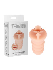 Masturbador Abby Sensual T-Skin 15 cm Natural