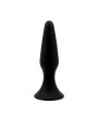 Pack 3 Plug Anal Traimer Kit Silicona Negro