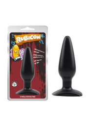 Plug Anal Rubicon 13.5 x 4.5 cm Negro