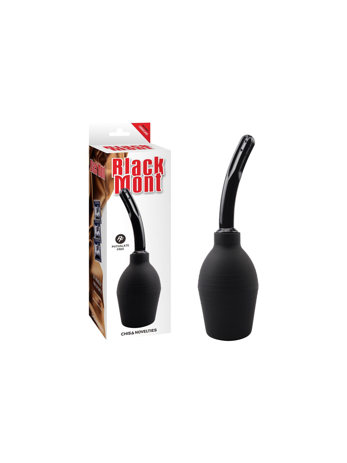 Ducha Anal Booty Cleanse 25.5 cm Negro