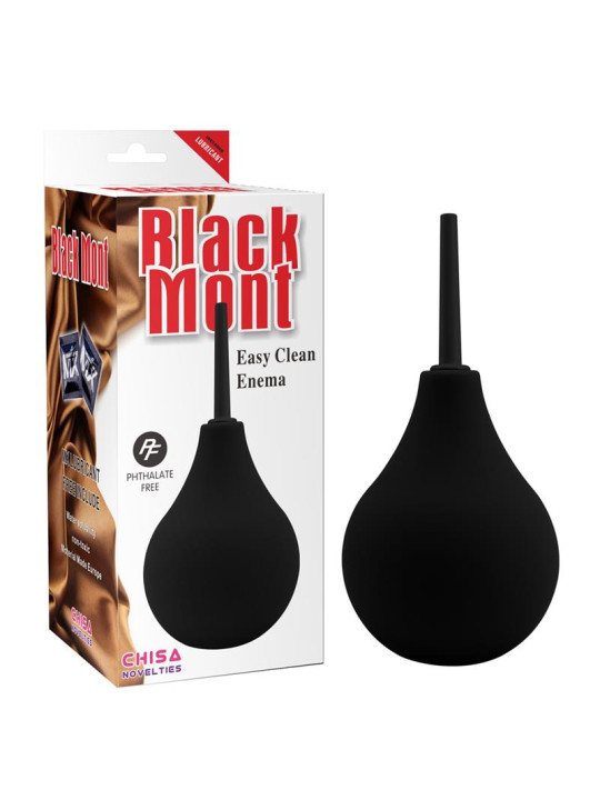 Ducha Anal Easy Clean 17 cm Negro