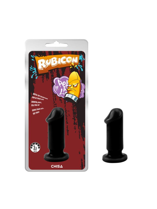 Plug Anal Evil Talla S 9 x 3.3 cm Negro