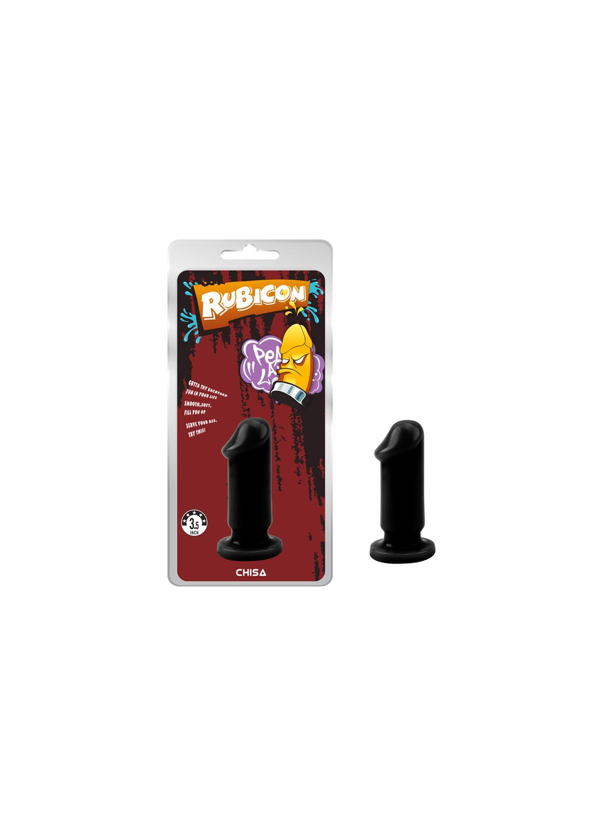 Plug Anal Evil Talla S 9 x 3.3 cm Negro