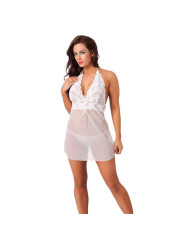 Rimba Amorable Mini Vestido y Tanga Color Blanco Talla Única