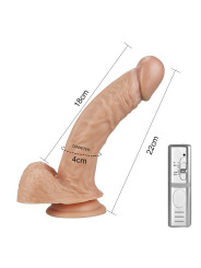 Dildo Real Extreme con Vibración 8.5 Natural