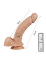 Dildo Real Extreme con Vibración 8.5 Natural