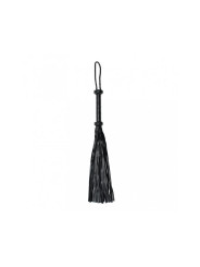 Flogger Trenzado Cuero Negro