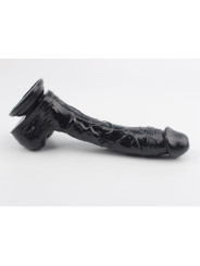 Dildo Leviathan 25.5 x 4.5 cm Negro