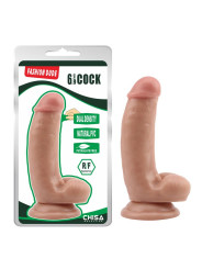 Dildo Dual Density Dude 6.9 Natural