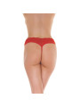 Tanga Abierto Color Rojo Talla Única