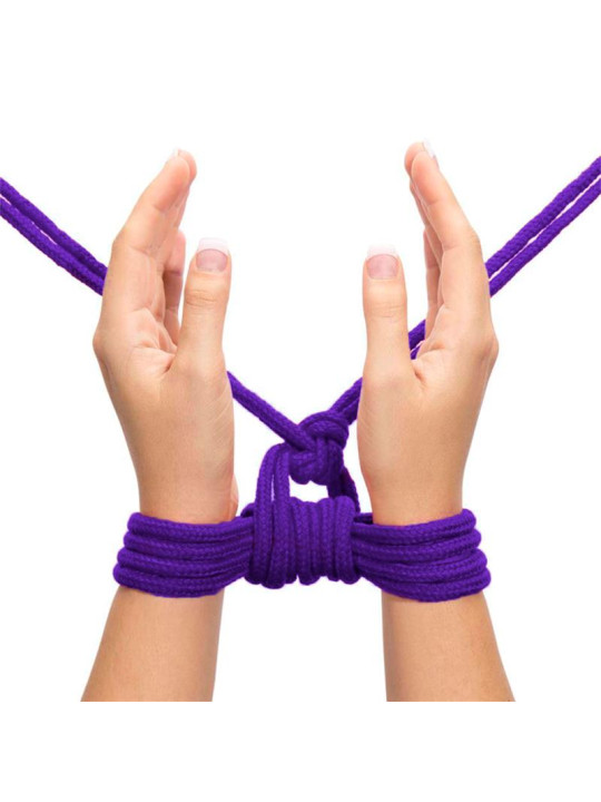 Cuerda Bondage Suave Púrpura