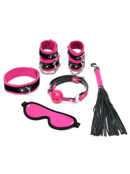 Rimba Bondage Play Set de Bondage 6 Piezas Color Rosa