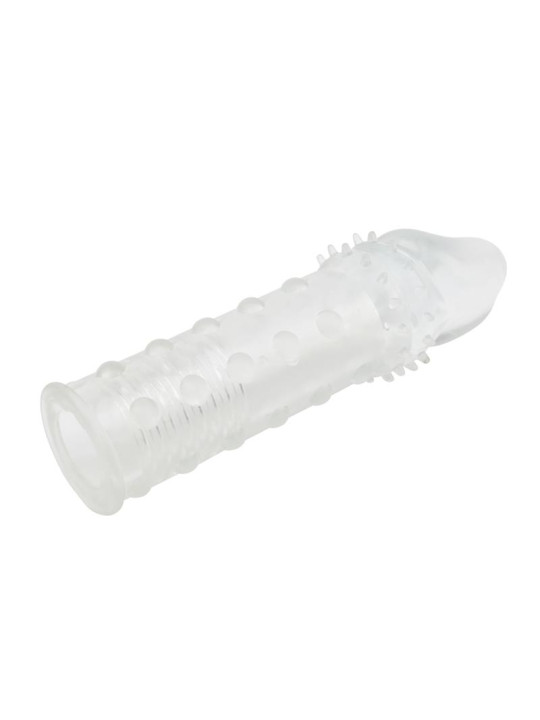 Funda para el Pene Extra Texture Transparente