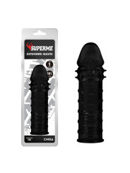 Funda para el Pene Extra Texture Negro