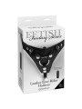 Fetish Fantasy Series Leather Low-Rider Harness-Bl