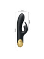 Vibrador Double Pleasure 19.2 cm