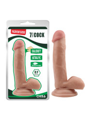 Dildo Dual Density Fashion Dude 7.1 Natural