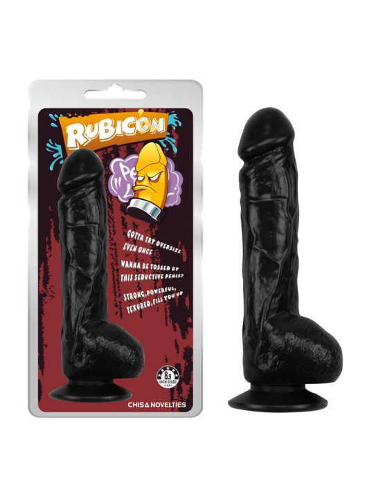 Dildo Orgasm Stealer 23 x 4.1 cm Negro