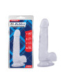 Dildo Hi-Rubber 7.7 Transparente