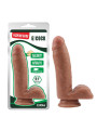 Dildo Dual density Fashion Dude 17 x 3.6 cm Bronceado