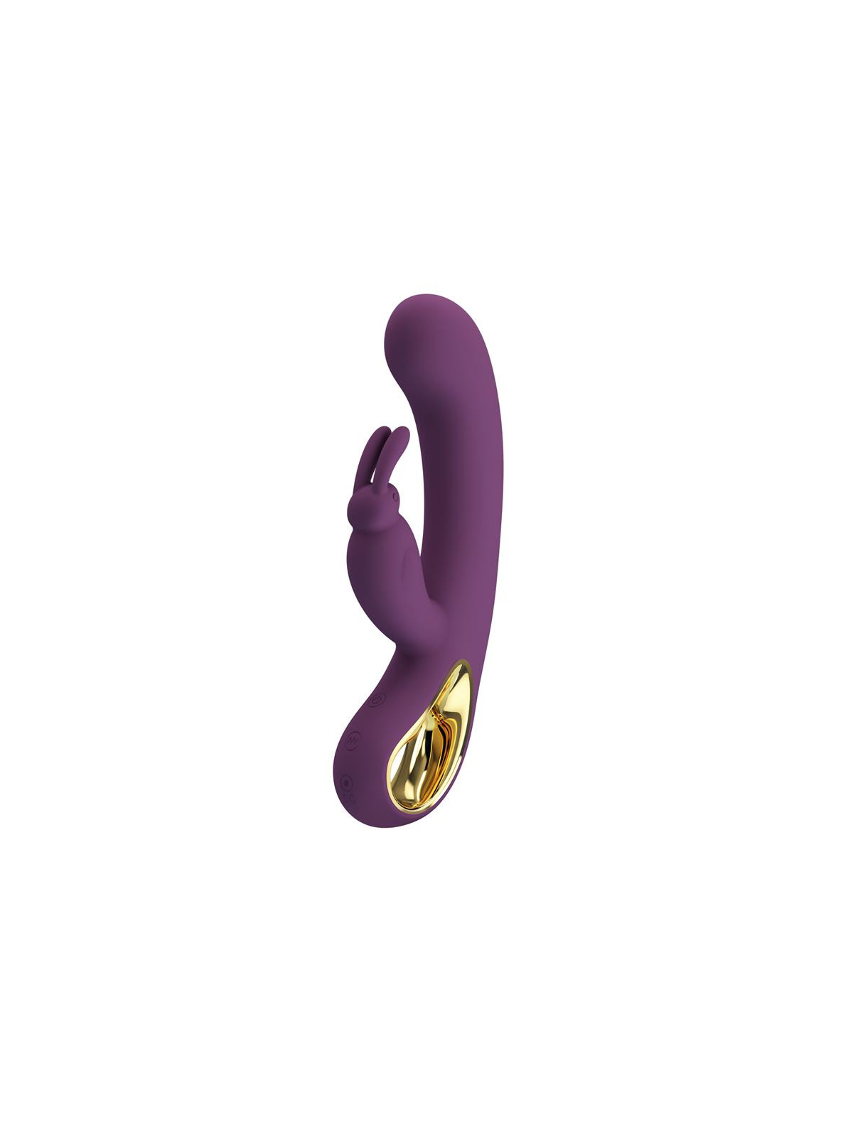 Liam Vibrador Punto G Silicona con APP Morado