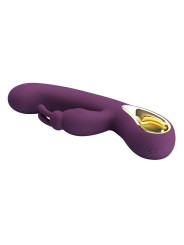 Liam Vibrador Punto G Silicona con APP Morado