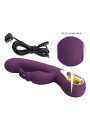 Liam Vibrador Punto G Silicona con APP Morado